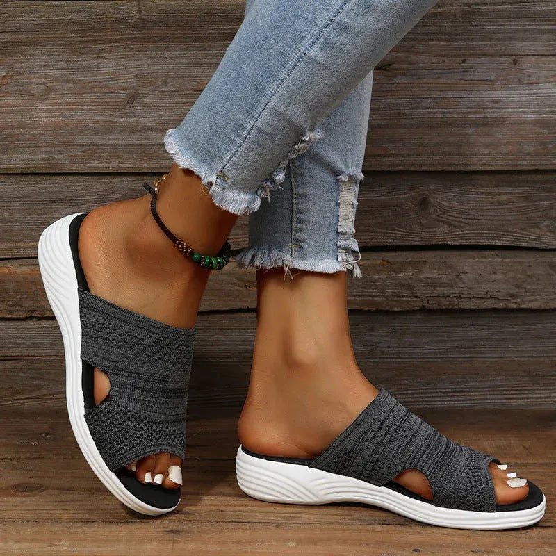 OrthoFeet™ – Orthopedic Comfort Wedge Sandals