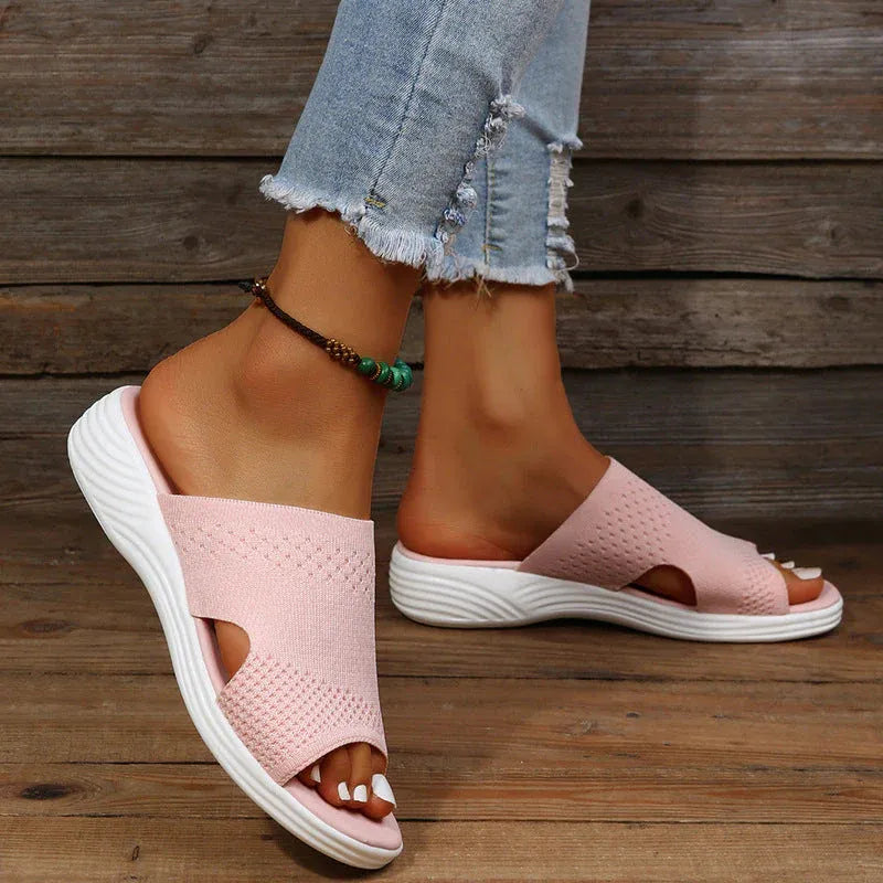 OrthoFeet™ – Orthopedic Comfort Wedge Sandals