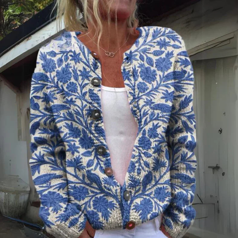 Kenza™ | Floral Wool Jacket