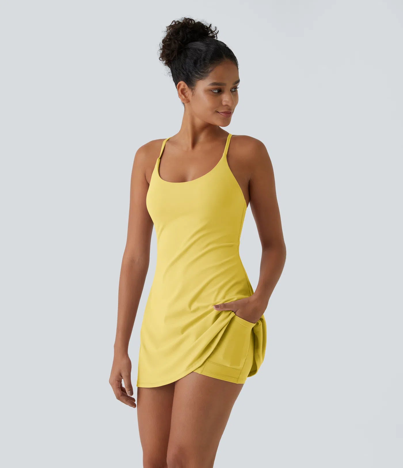 Softlyzero™ Plush Backless Active Dress-Easy Peezy Edition