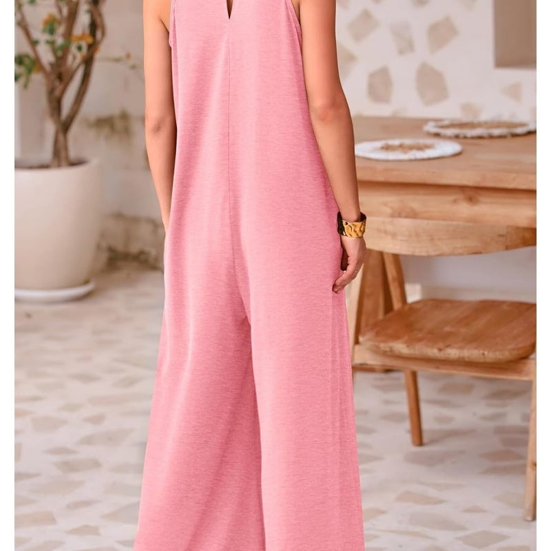 Galadriel – Sleeveless Wide-Leg Summer Jumpsuit