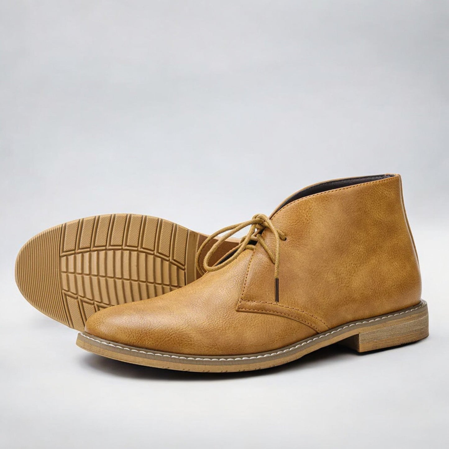Herold™ Leather Chukka Boots — Rugged Style with Lasting Comfort