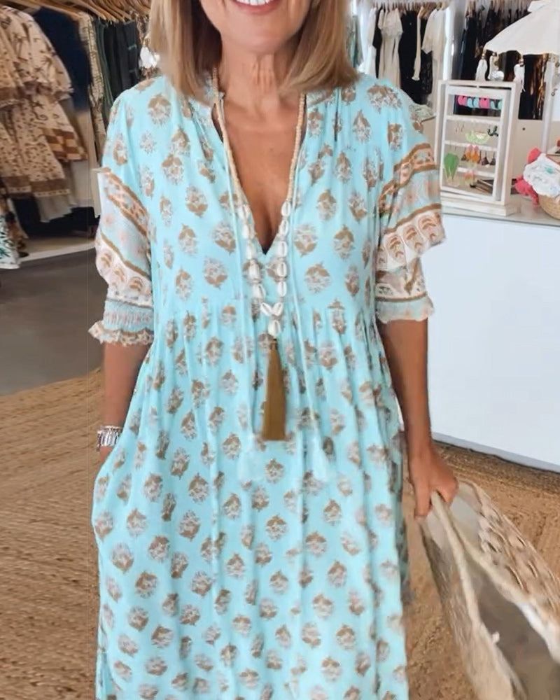 HILEY – Casual Printed Dress