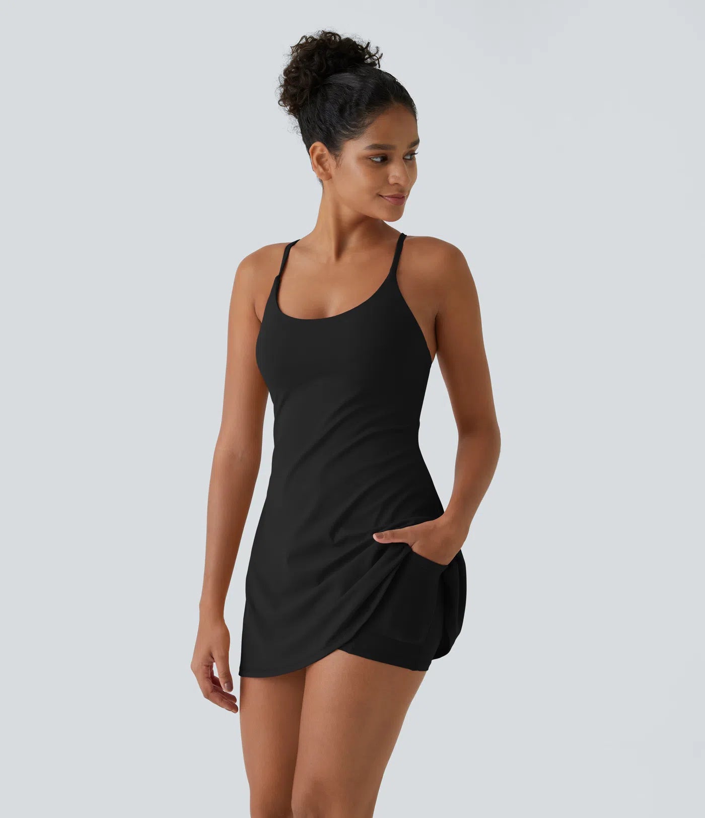 Softlyzero™ Plush Backless Active Dress-Easy Peezy Edition