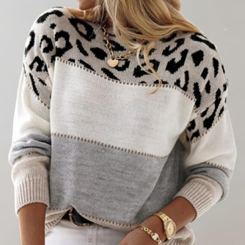 EMMA™ | Elegant Leopard Sweater