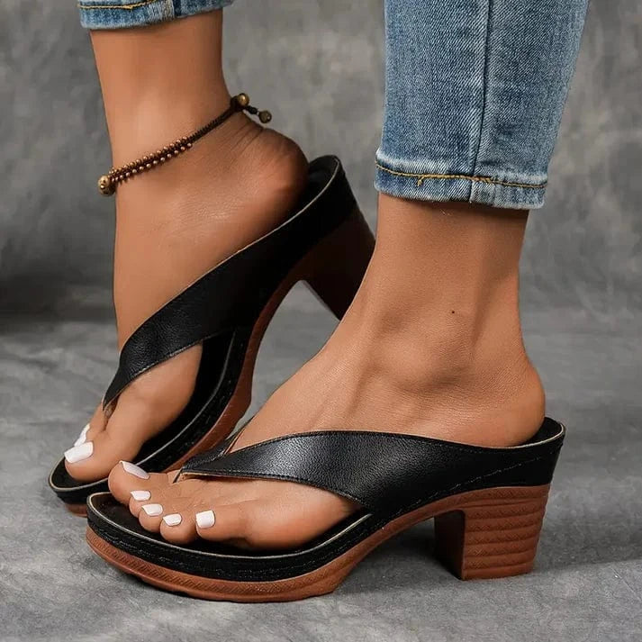 Orthopedic Heeled Sandals