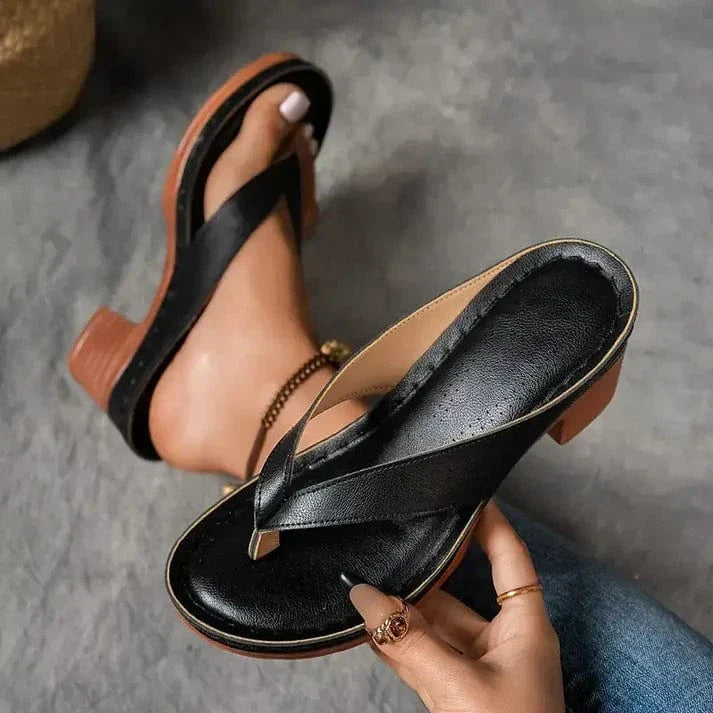 Orthopedic Heeled Sandals