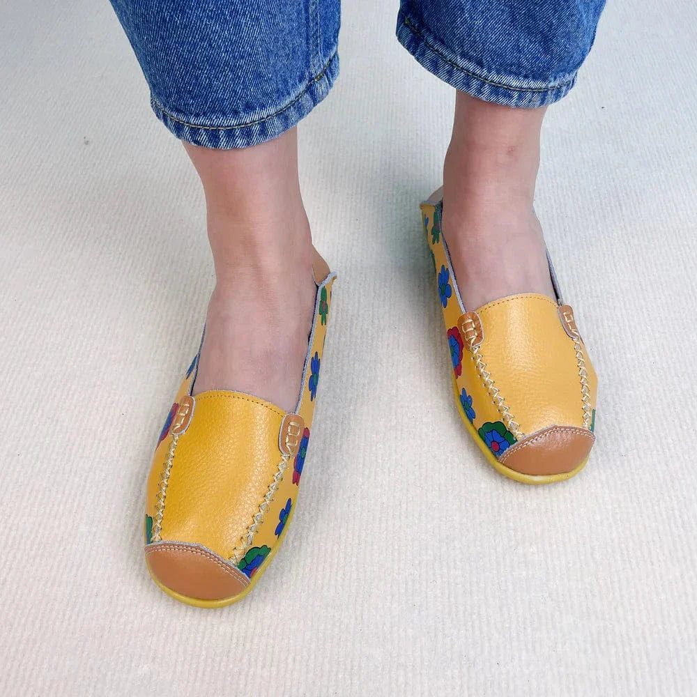 Floral comfort+ moccasins