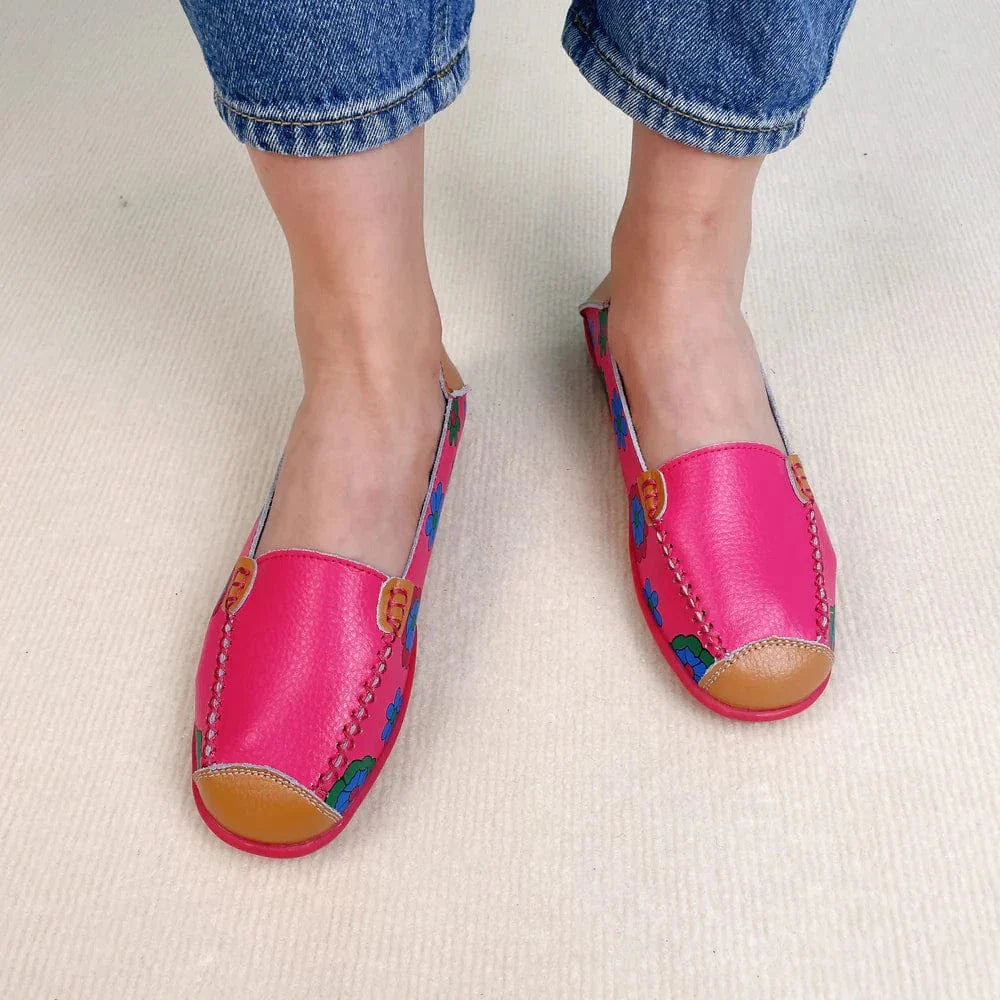 Floral comfort+ moccasins