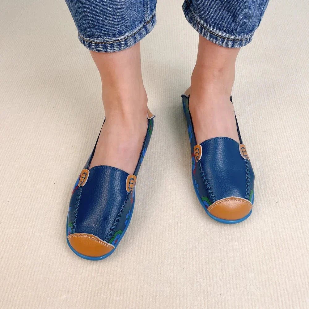 Floral comfort+ moccasins
