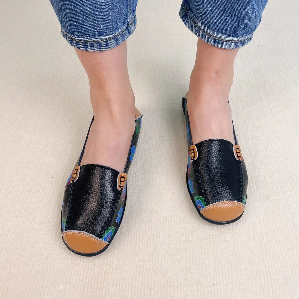 Floral comfort+ moccasins