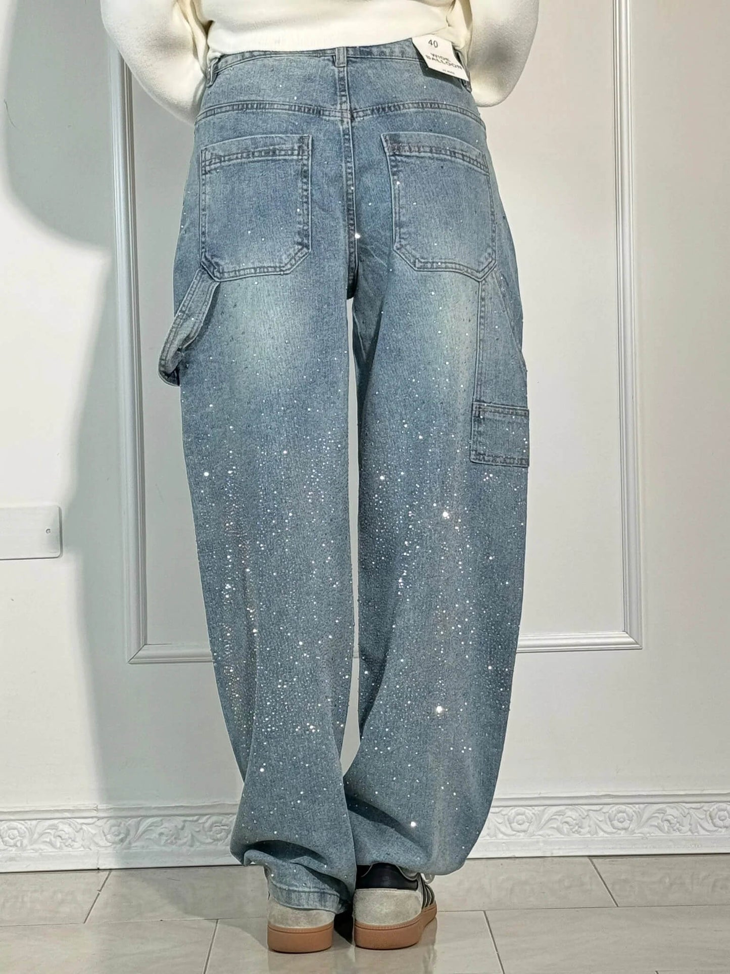 Solène | High-Waisted Wide-Leg Pants with Elegant Buttons