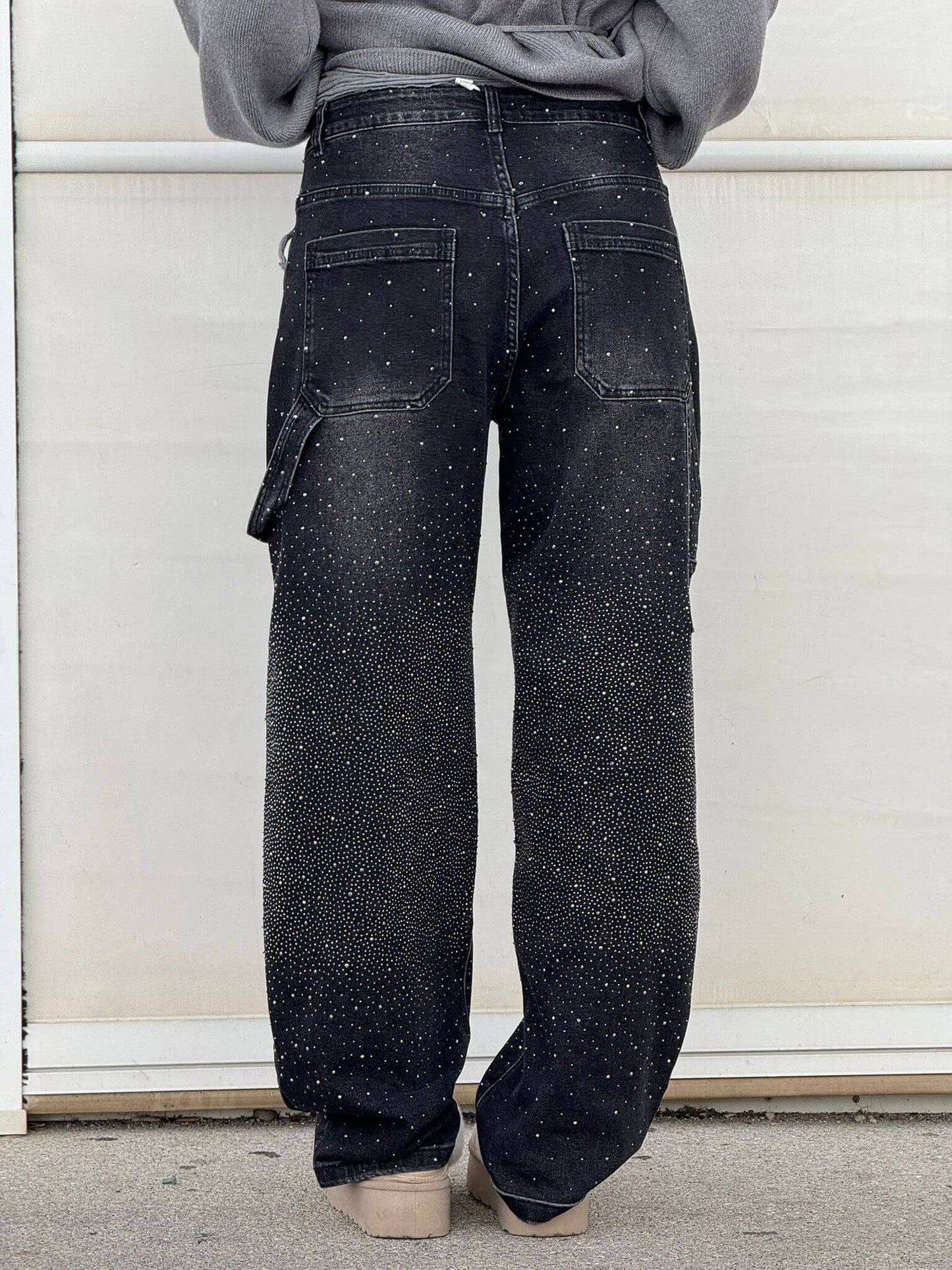 Solène | High-Waisted Wide-Leg Pants with Elegant Buttons