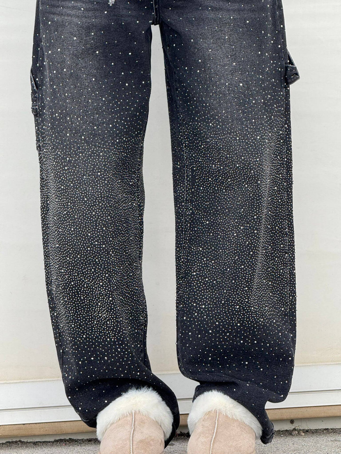 Solène | High-Waisted Wide-Leg Pants with Elegant Buttons