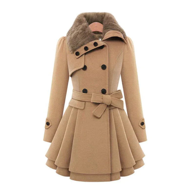 Tamaska | Winter trench coat