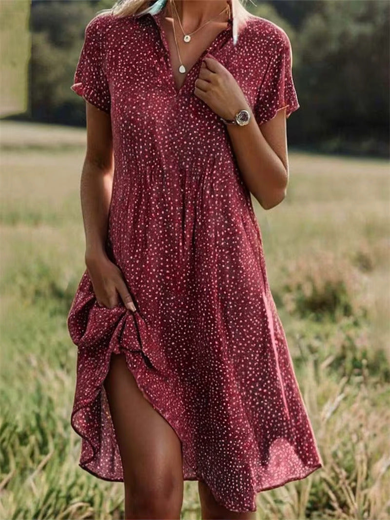 Juliette™ | Polka Dot Midi Dress