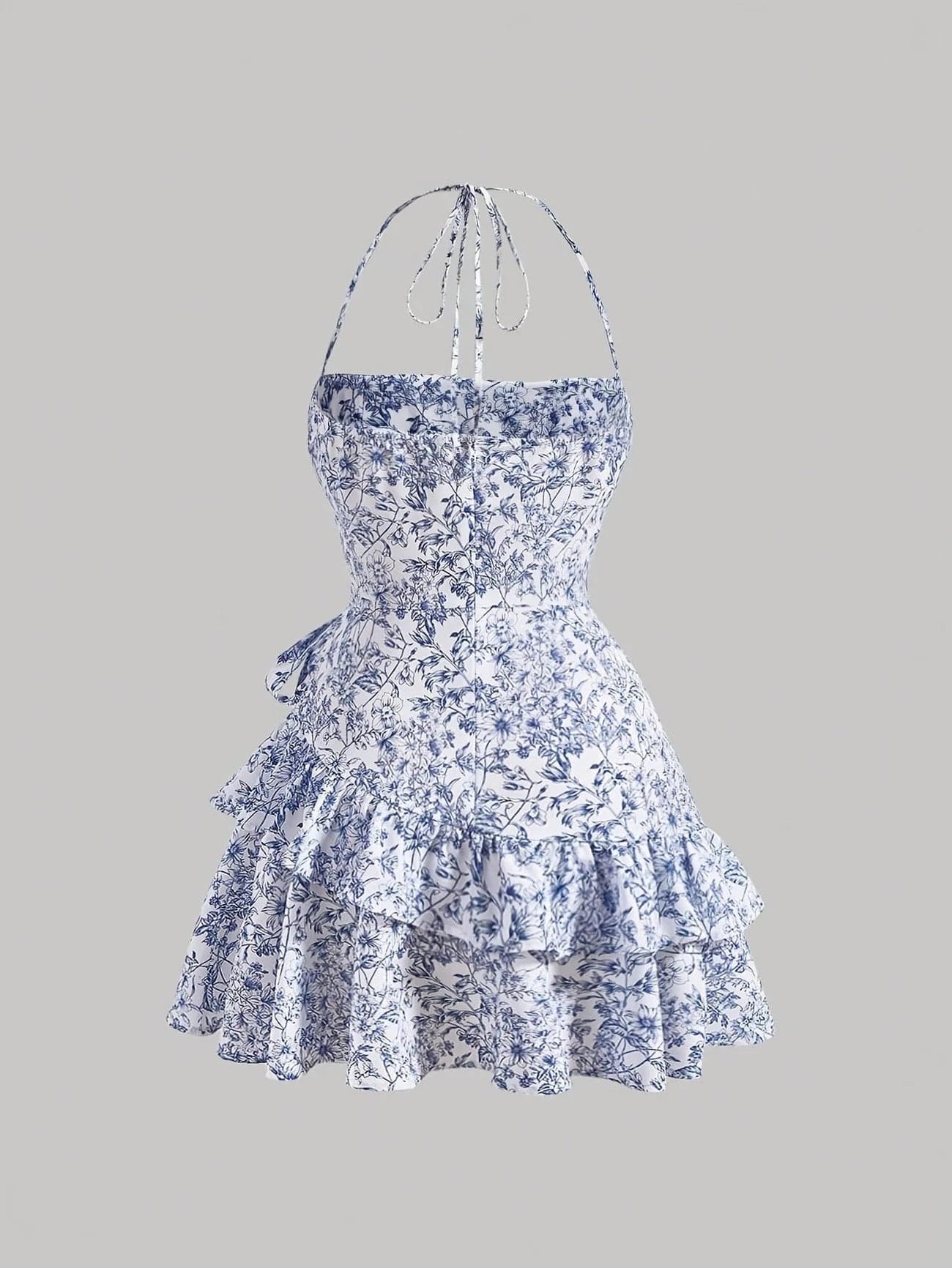 Ruffled floral dress – Fresh, lightweight, and charming