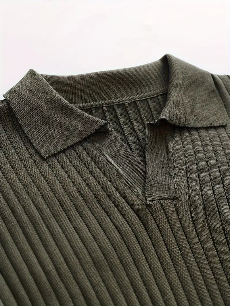 SOGNO: Muscle-Fit Knit Sweater
