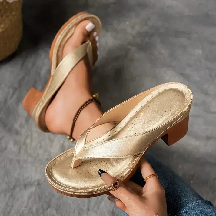Orthopedic Heeled Sandals