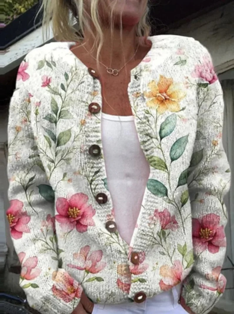 Kenza™ | Floral Wool Jacket