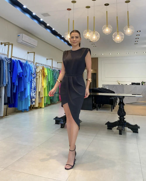 Aurelia™ | Sophisticated Asymmetrical Dress