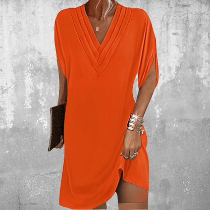 Helena | Flattering Dress with V-Neckline