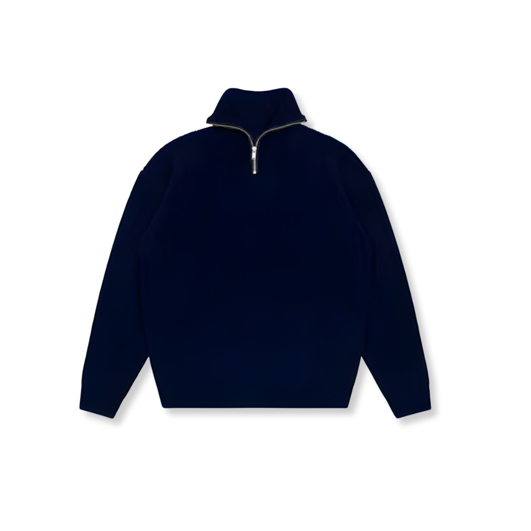 The Laruro Zip Mock Sweater