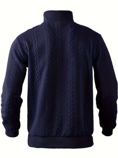 Rafael – Vintage Men's Sweater with Zipper