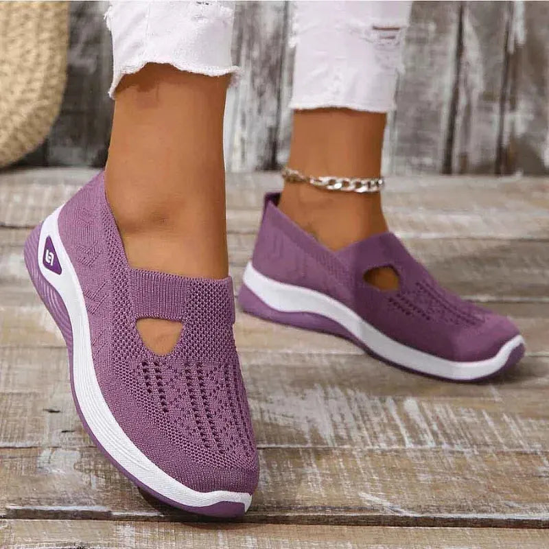 ErgoStepia™ – Women's Orthopedic Comfort Sneakers