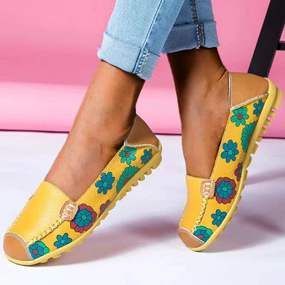 Floral comfort+ moccasins