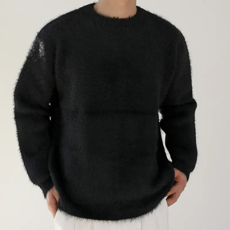 Mohair Crew Neck Sweater