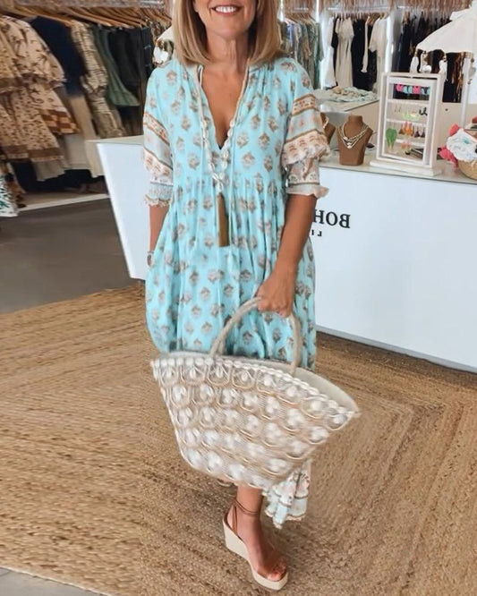 HILEY – Casual Printed Dress