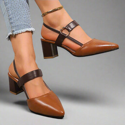 Henley Leather Heels