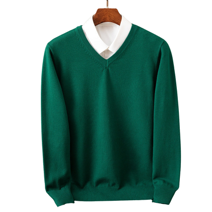 Bexford – Pure V-Neck Sweater for Men