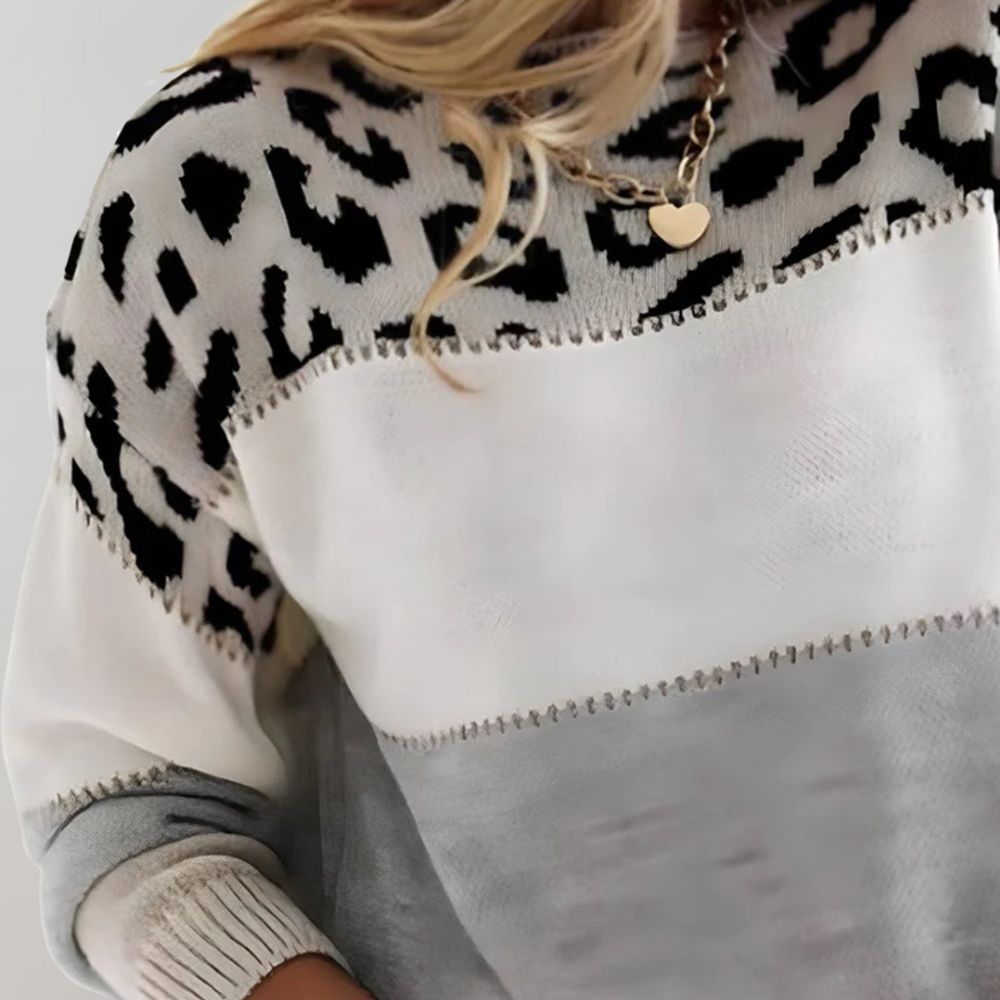 EMMA™ | Elegant Leopard Sweater
