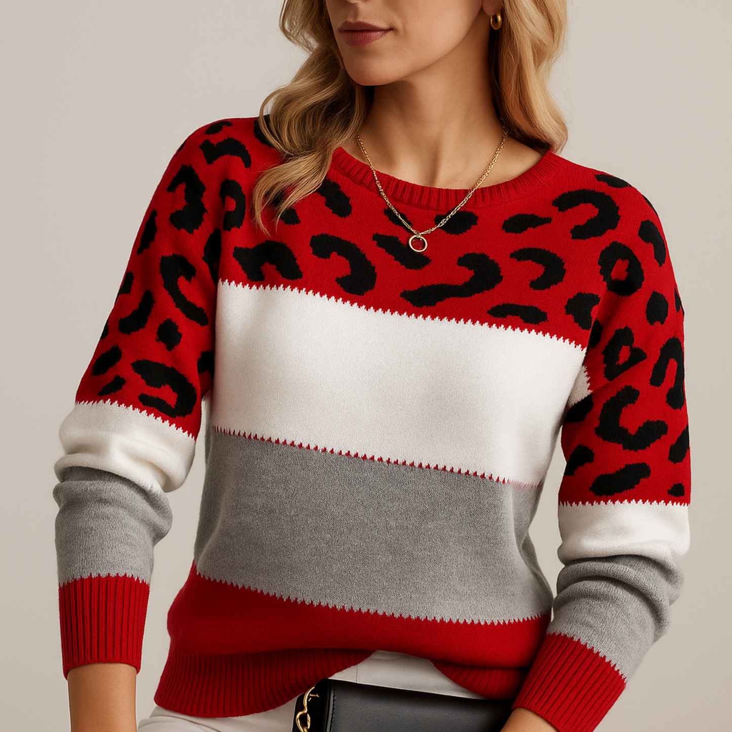EMMA™ | Elegant Leopard Sweater