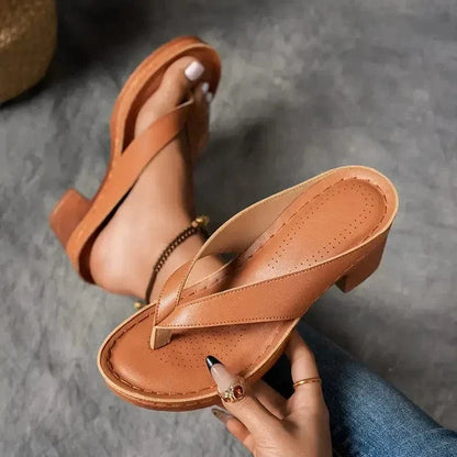Orthopedic Heeled Sandals