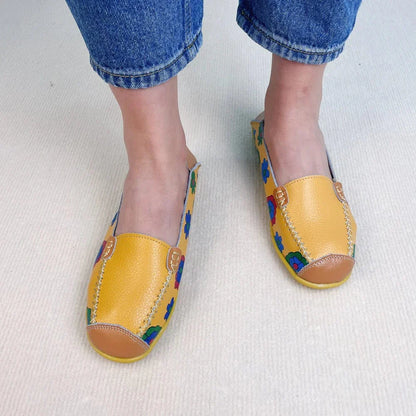 Floral comfort+ moccasins