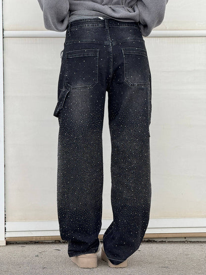 Solène | High-Waisted Wide-Leg Pants with Elegant Buttons