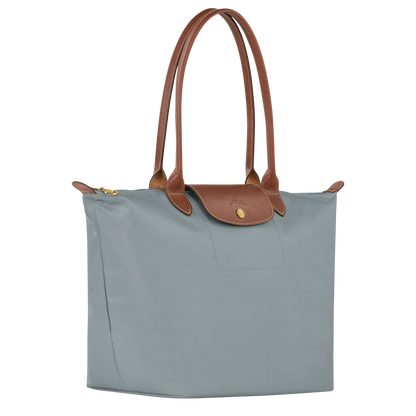Longchamp - Large Le Pliage Tote, Steel