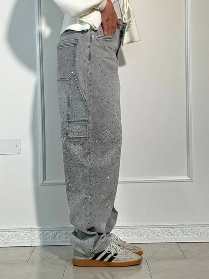 Solène | High-Waisted Wide-Leg Pants with Elegant Buttons