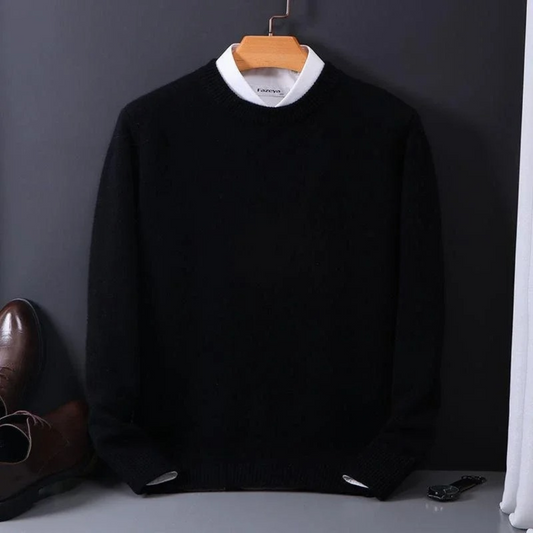 Thierry – Round Neck Wool Sweater