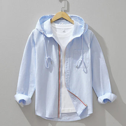 CASA LINEN HOODIE