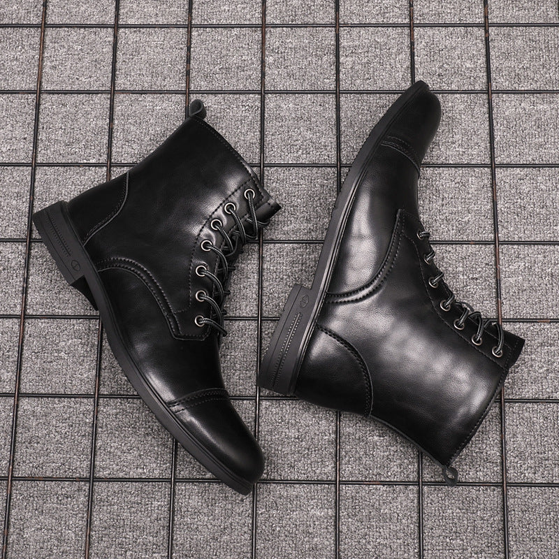 Morgan™ Faux Leather Ankle Boots — Trendy Design with All-Day Support