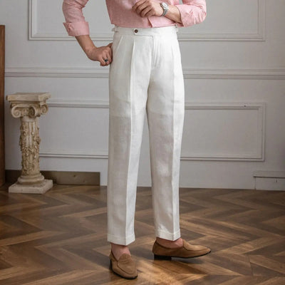 Venice Suit Trousers in White