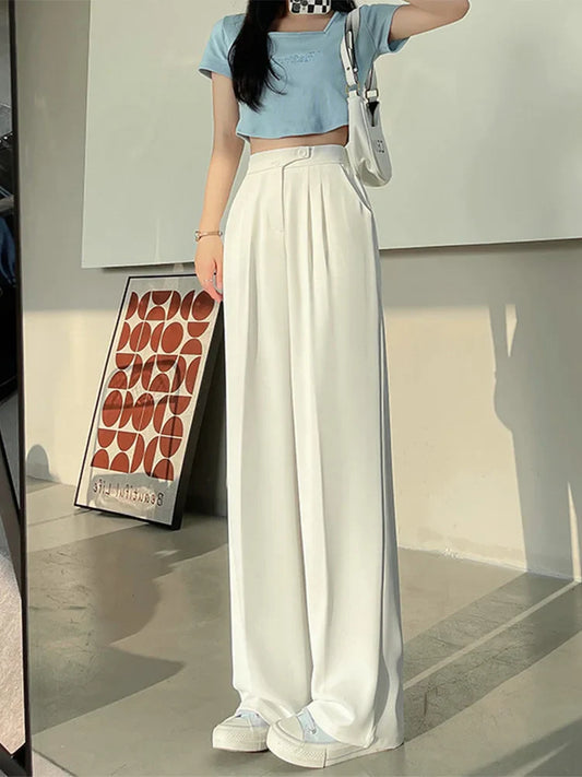 Pauline – Wide-Leg Linen Trousers