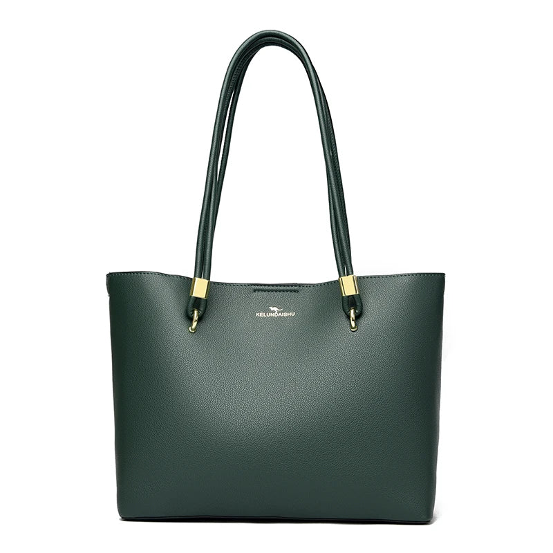 AVERY™ | ELEGANT LEATHER TOTE BAG