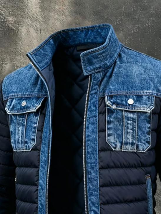 ADAM™ | HYBRID QUILTED DENIM JACKET