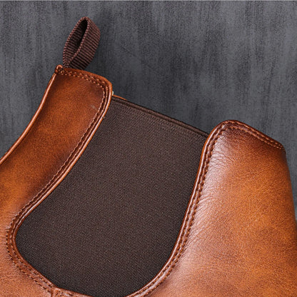 Retro Style Chelsea Boots for Men