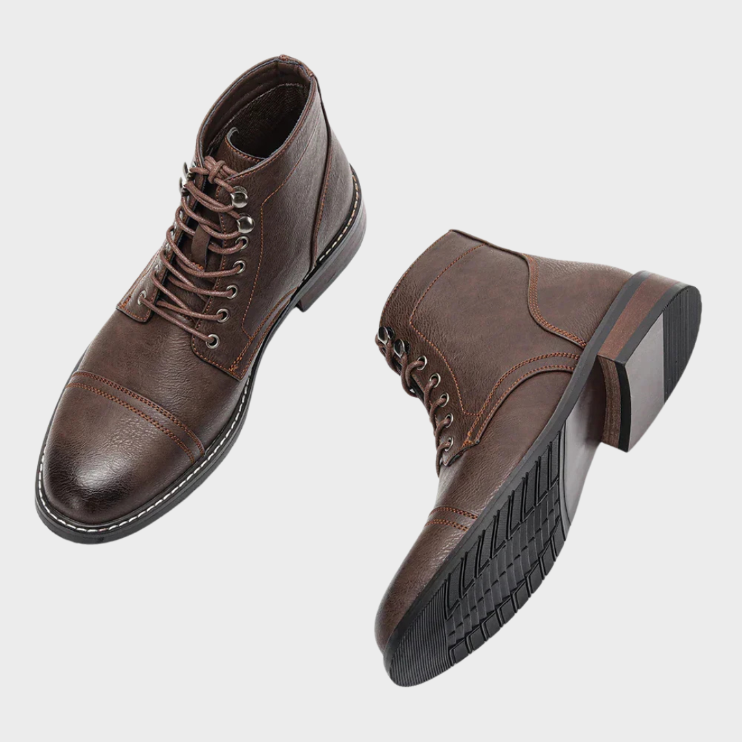 Wade™ Casual Leather Boots — Flexible Sole & Soft Lining for All-Day Wear